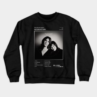 The Secret Sisters - Saturn Return Tracklist Album Crewneck Sweatshirt